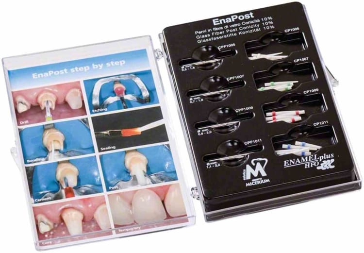 EnaPost Wurzelstift Kit 10% Sort