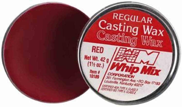 Casting Wax Dose regular rot 42g