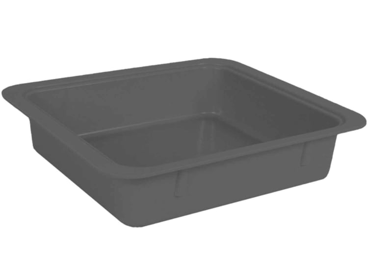 Materialwanne einzeln grau