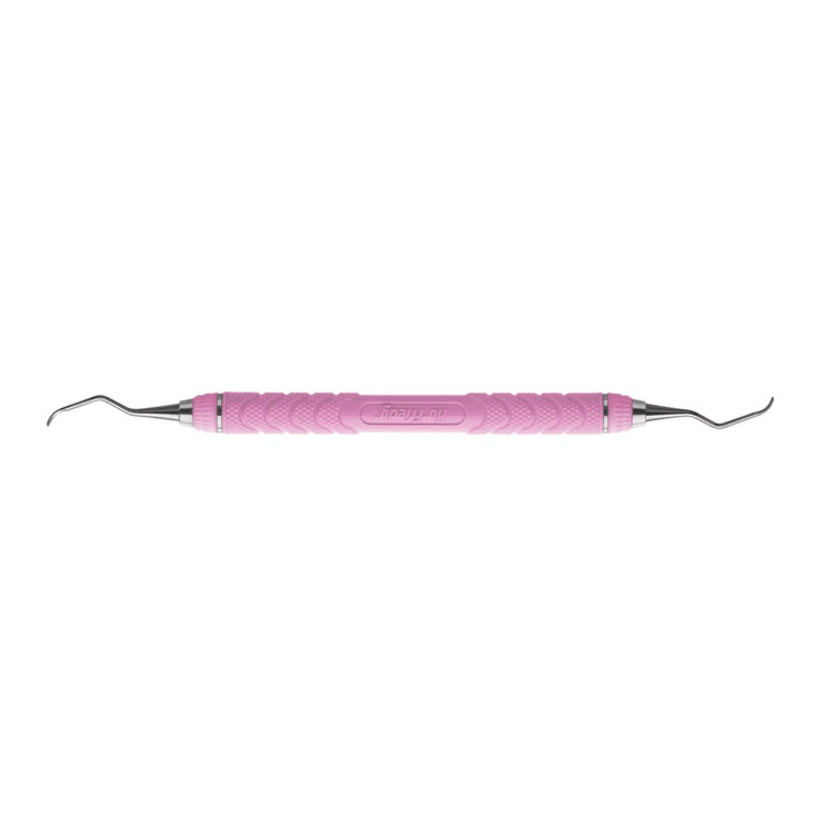 Kürette Colum. 2R/2L Gr. 8 Resin rosa