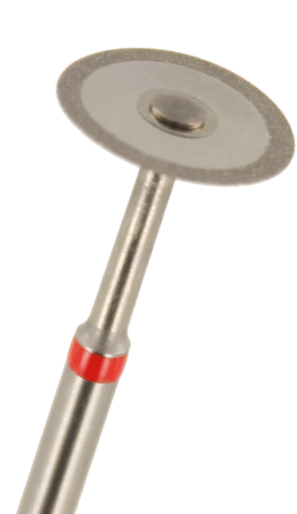 Diamantscheibe (0.15 mm) Körnung: Rot (fein, 1 Packung á 1 Stück)