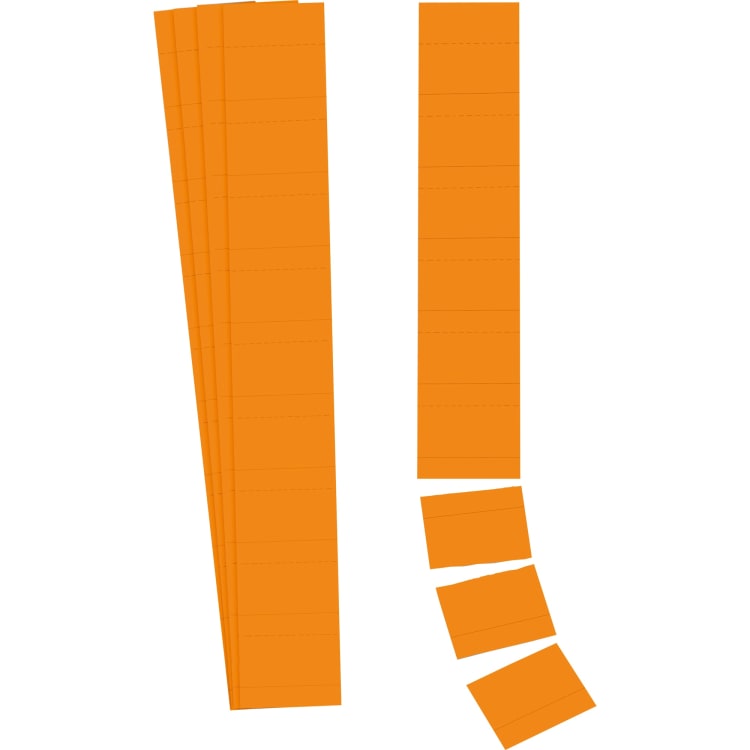 Ultradex insert card 50x32 mm 90 pieces orange