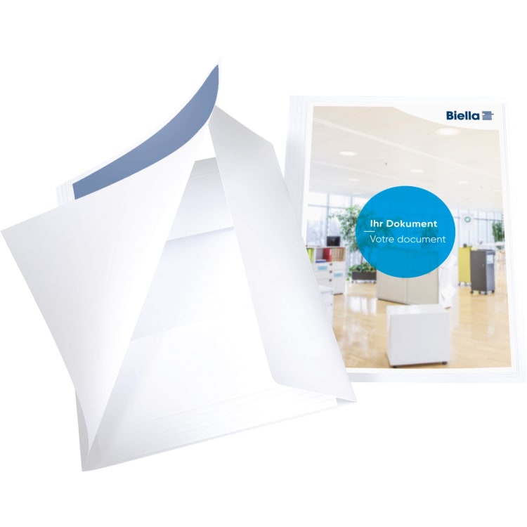Biella presentation folder Pearl 2 A4 white