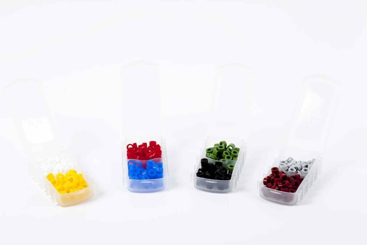 Colour Code-Rings grau 50St