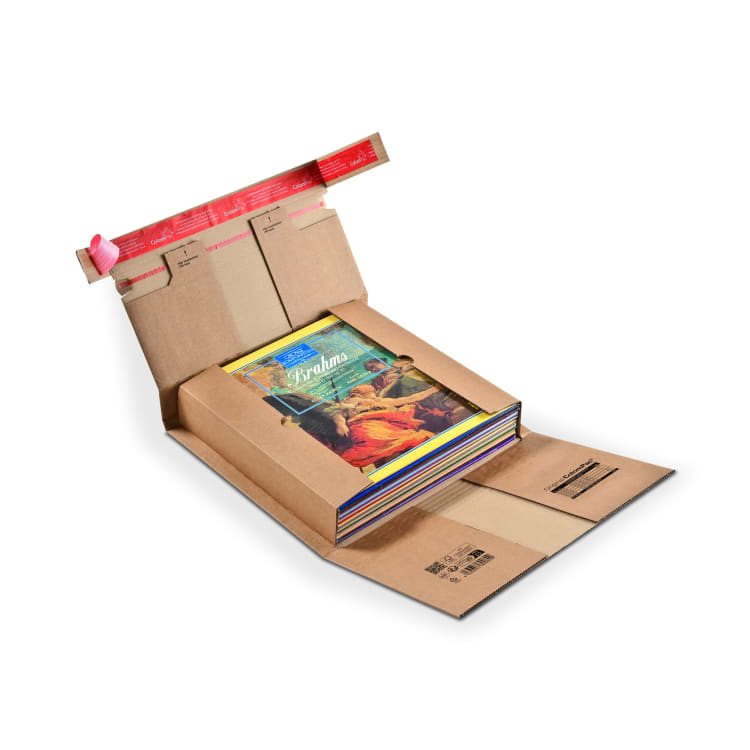 ColomPac shipping packaging 320x320x60 mm brown