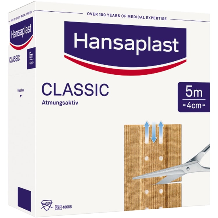 Hansaplast plaster CLASSIC 4 cm x 5 m