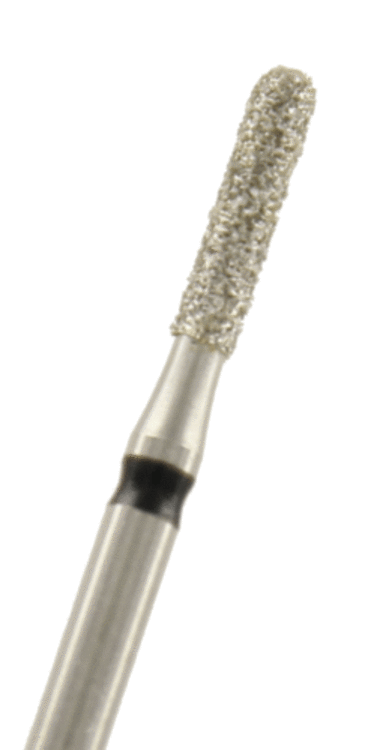 Diamant Zylinder rund Körnung: Schwarz (extra-grob, 1 Packung á 5 Stück)