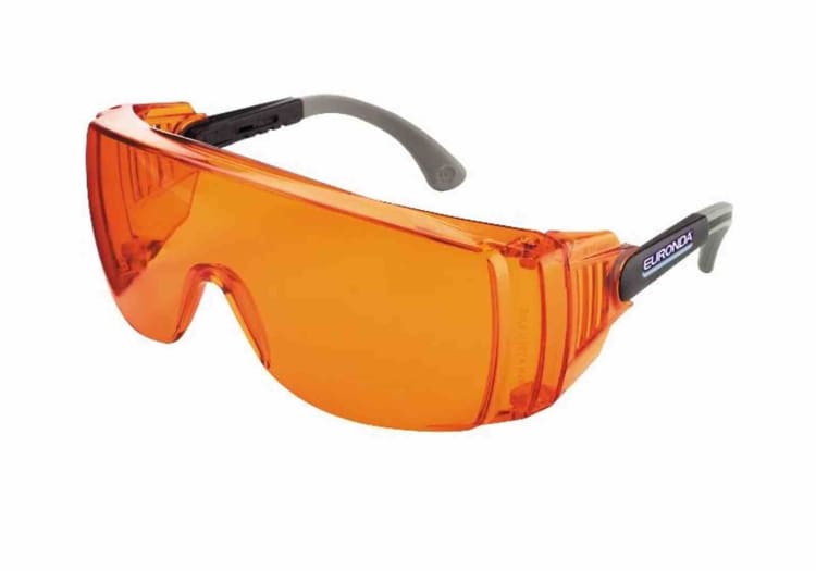 Monoart Schutzbrille light orange