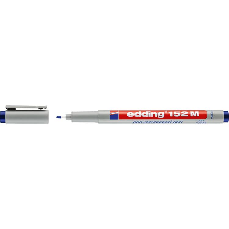edding OHP marker 152 M non-permanent blue