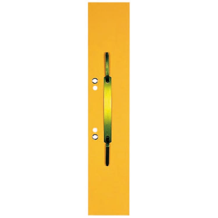 Elba hanging filing strip metal cover strip cardboard yellow