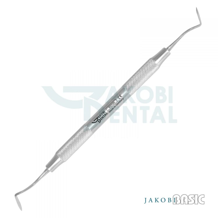 Periodontal Knive KO1/2 Orban, JakobiBasic handle # 4, stainless steel 