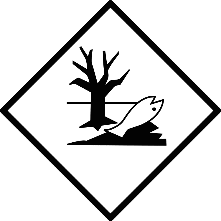 DR-Label shipping label environmentally hazardous 100x100 mm