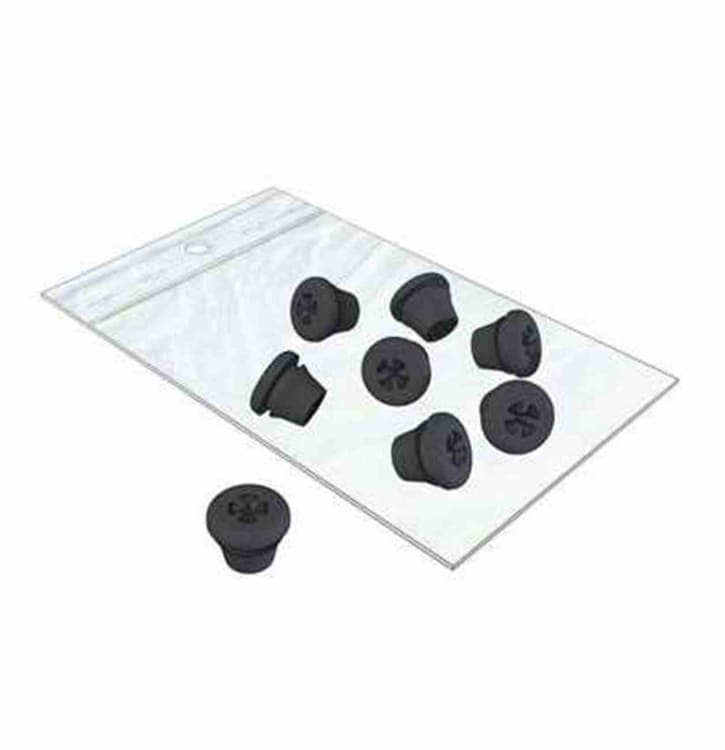 Nichrominox Silikon-Inserts For Bur Block Black