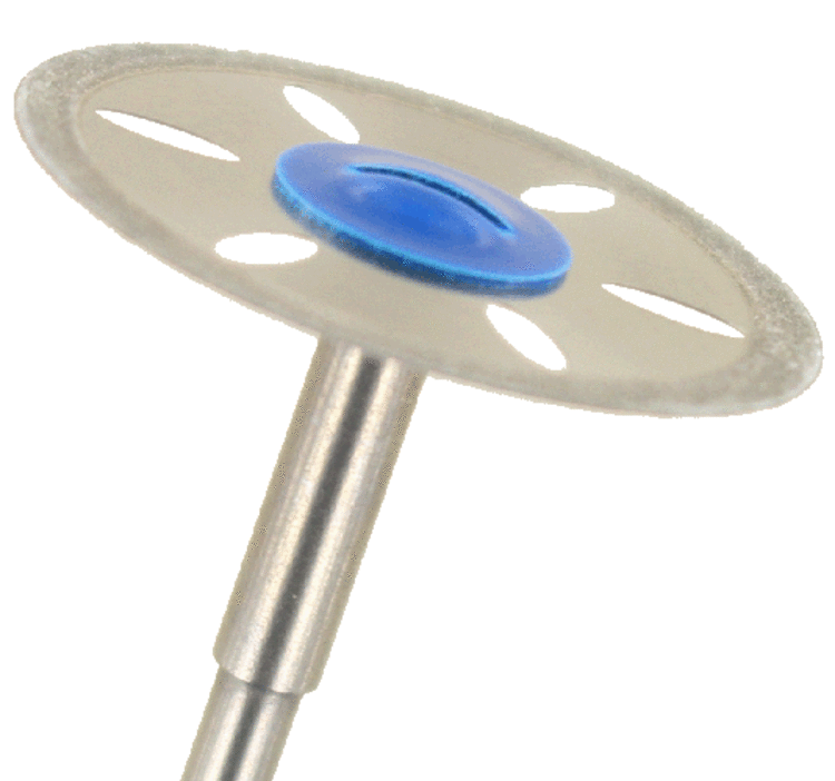 Diamantscheibe (0.2 mm) Körnung: Blau (standard, 1 Packung á 1 Stück)