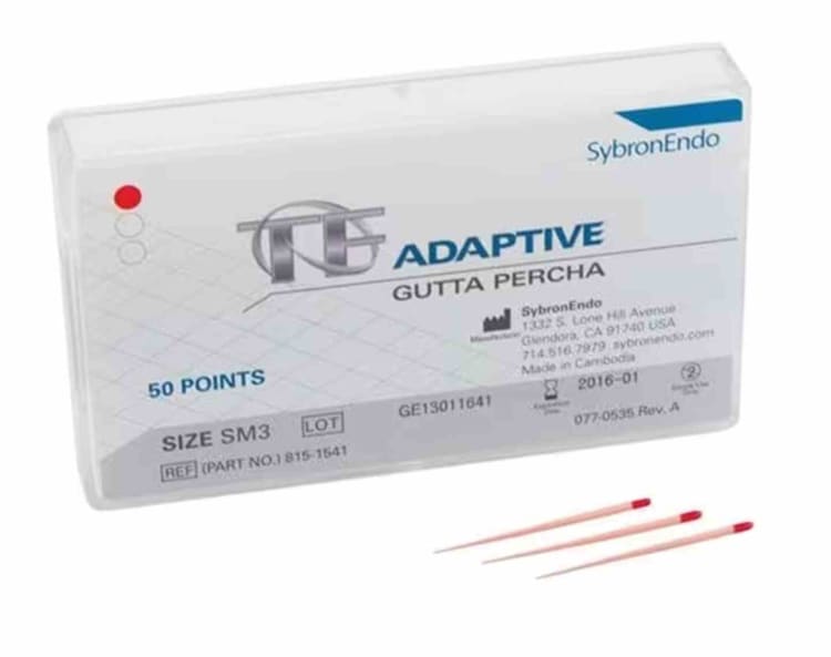 Kerr TF Adaptive™ Guttapercha Small, Red, SM3