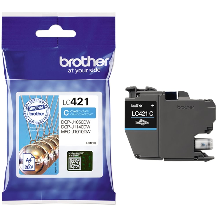 Brother ink cartridge LC421C cyan