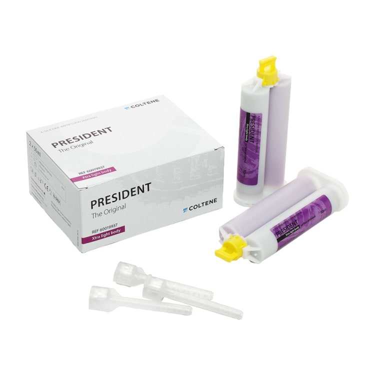 President TO Xtra light body 2x50ml
