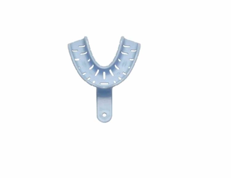 Young Innovations Transform Einmal-impression Tray, Bezahnt UK, Medium, Gr. 3