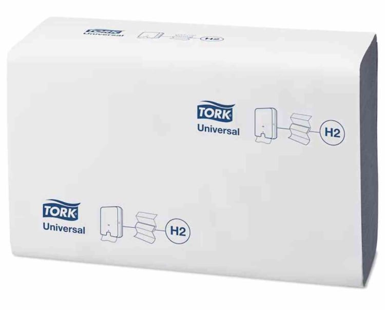 Essity Tork Xpress® Multifold-towels H2 Universal 23,4cm 2-layer Blue Multifold Z