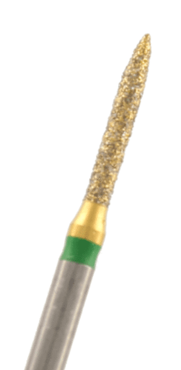 ZD-Diamant Flamme Körnung: Grün (grob, 1 Packung á 5 Stück)