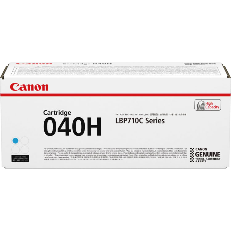 Canon toner 040HC 10,000 pages cyan