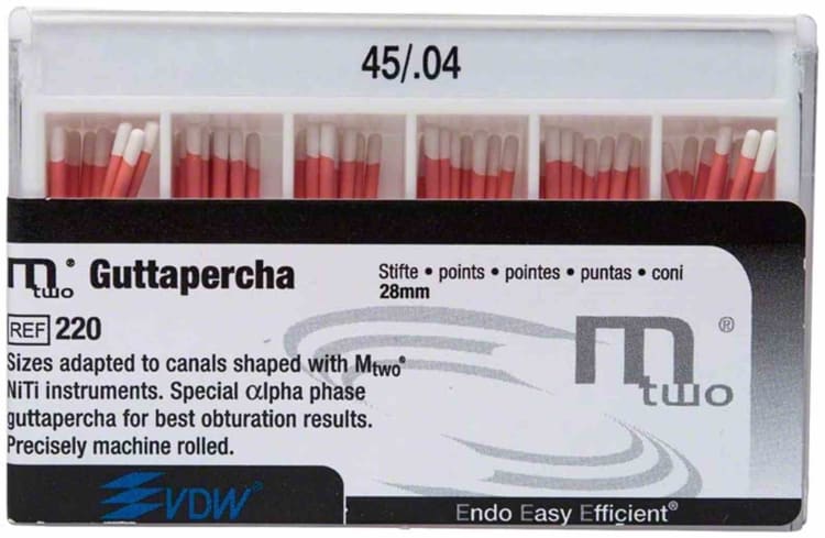 MTWO Guttaperchastifte 45/.04 60St