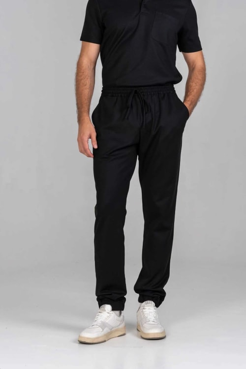 Van Laack Jersey Trousers MWM-H1 Black XXL