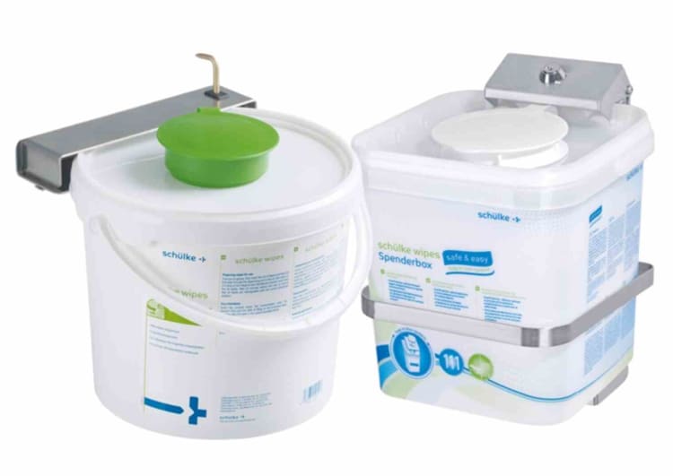 Wandhalterung f.Schülke Wipes-Spender