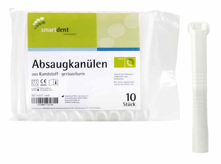 Smartdent Suction Tips White