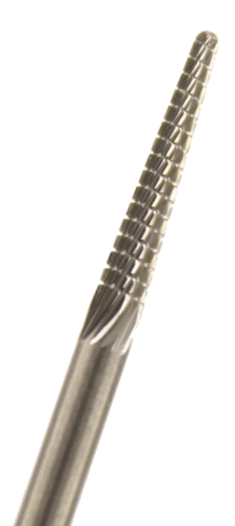 Hartmetallfräser für PEEK-Thermoplasten Verzahnung: PEEK-Verzahnt (1 Packung á 6 Stück)