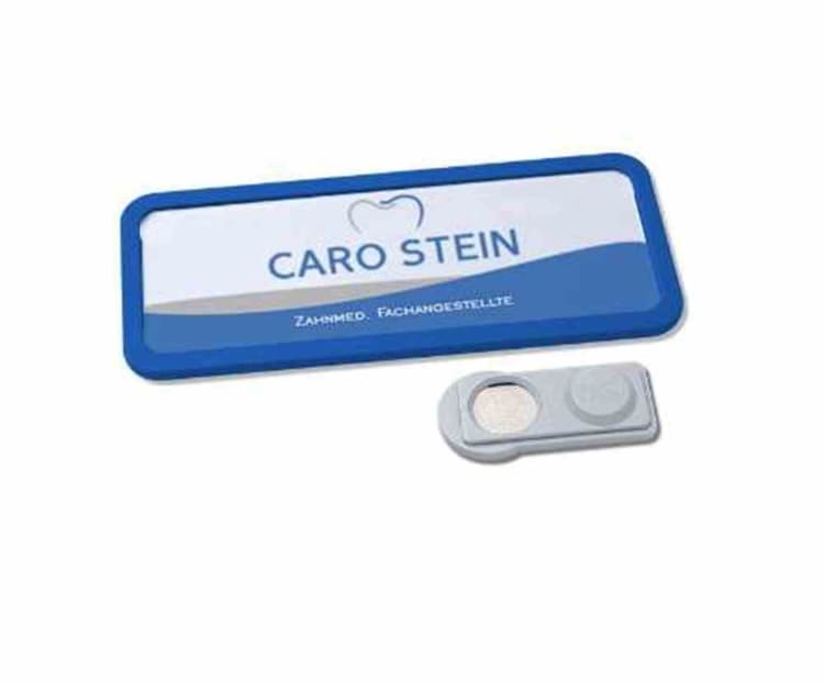 Modu Line 30 Namensschild blau