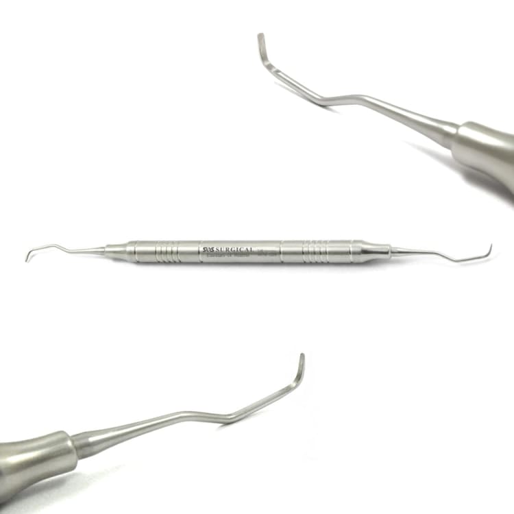 Gracey Curette, Handle Ø 8 mm, Fig. 3-4