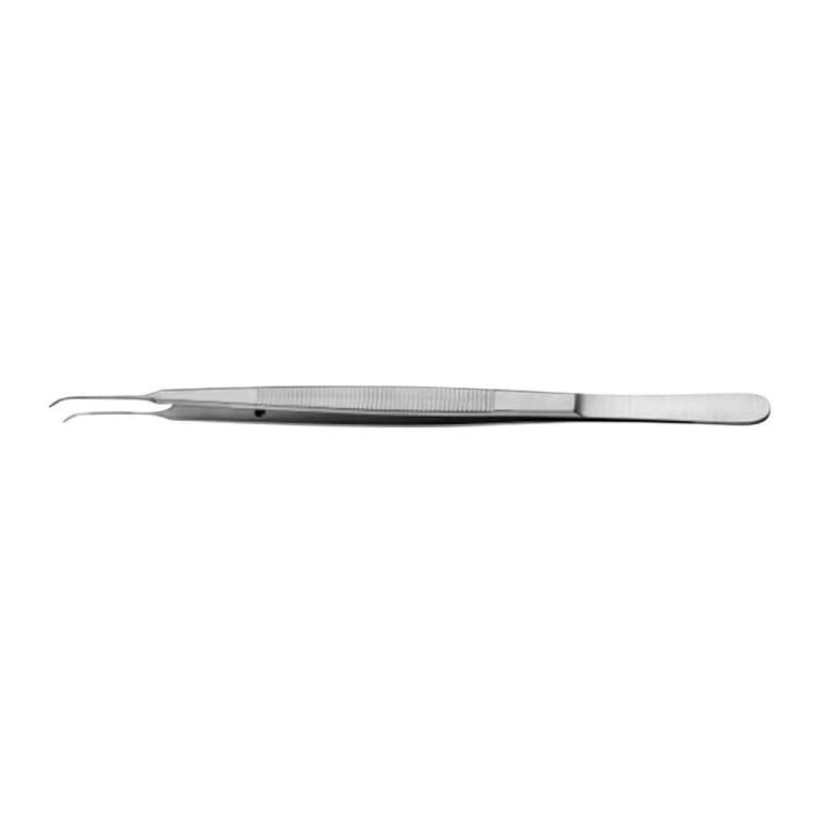 Pinzette Mikro 0,8mm gebogen 787A/18