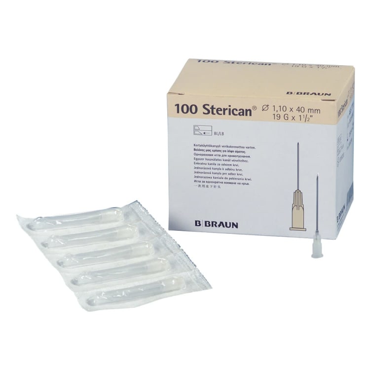 Sterican Einmalk. 1,10x40 G19 100St