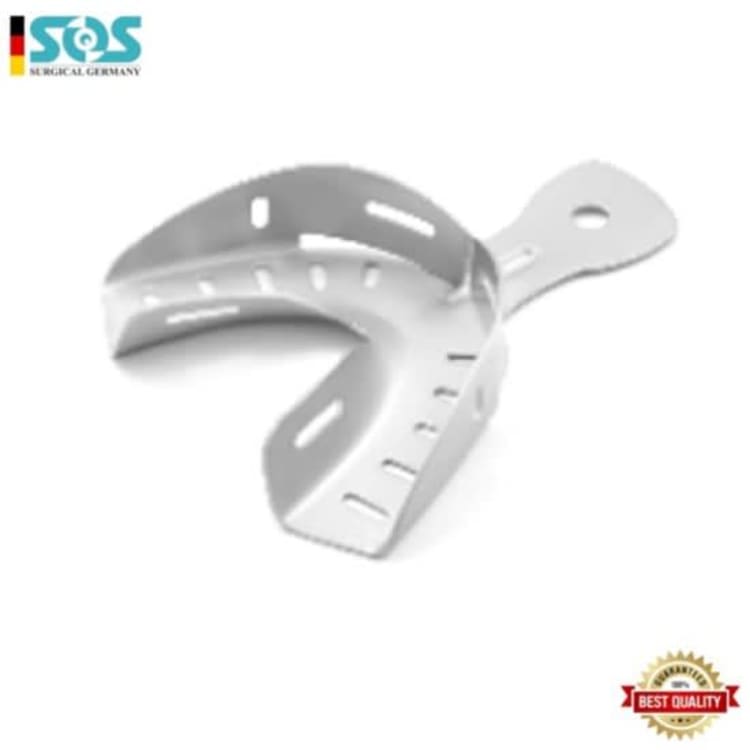 Impression Tray, Perforated, Upper Jaw, L