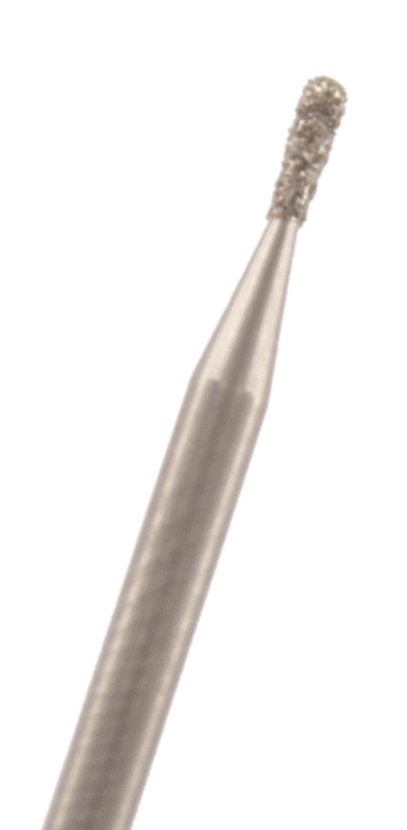 Diamant Birne Körnung: Blau (standard, 1 Packung á 5 Stück)