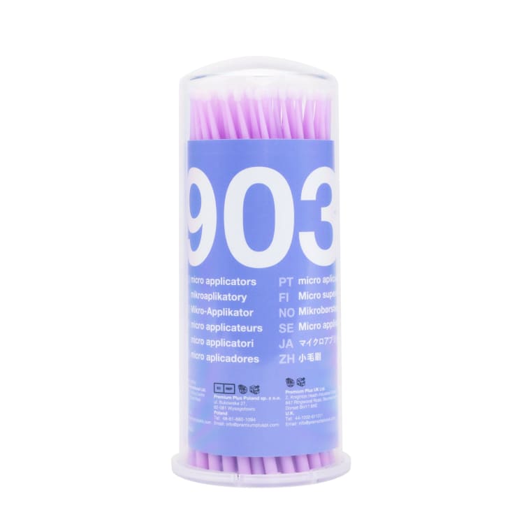 MICRO APPLICATORS microbrush 100 stuks Premium Plus, Maat: Lichtpaars 1.5 mm