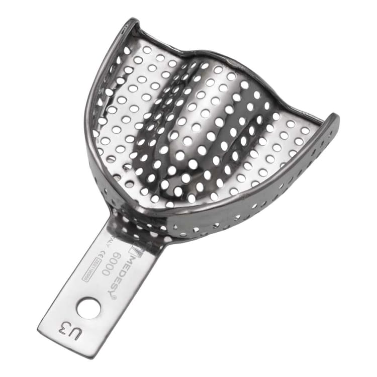 Impression tray, Rim-Lock, perforated, U3, upper jaw S