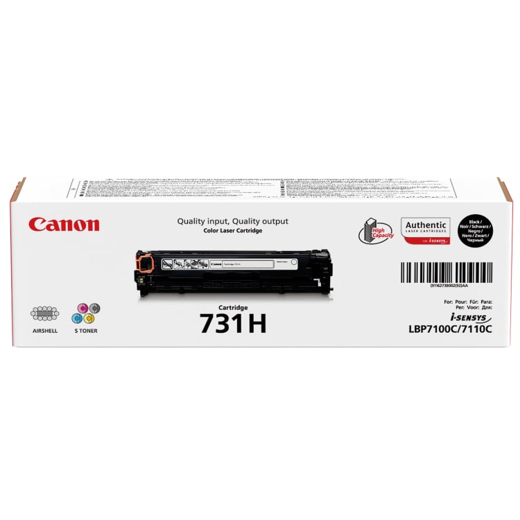 Canon toner 731H 2,400 pages black