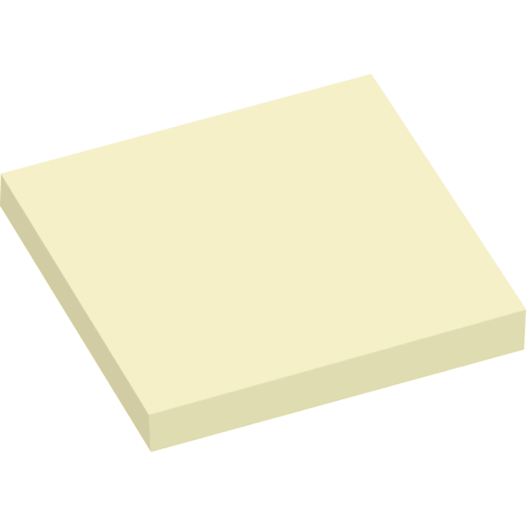 Soennecken sticky notes Powernotes 75x75 mm 100 sheets yellow