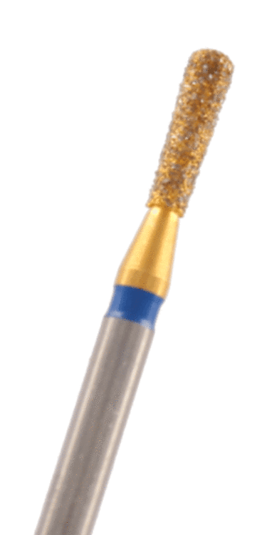 ZD-Diamant Birne lang Körnung: Blau (standard, 1 Packung á 5 Stück)