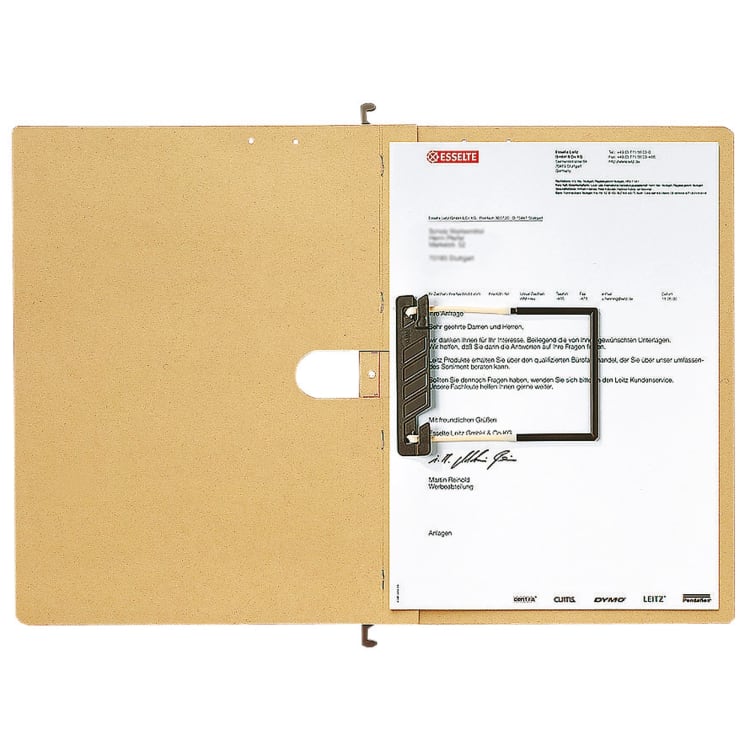 Leitz suspension file ALPHA A4 250 g kraft board 25 pieces brown