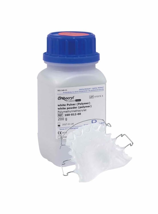 Orthocryl weiss Pulver 200gr