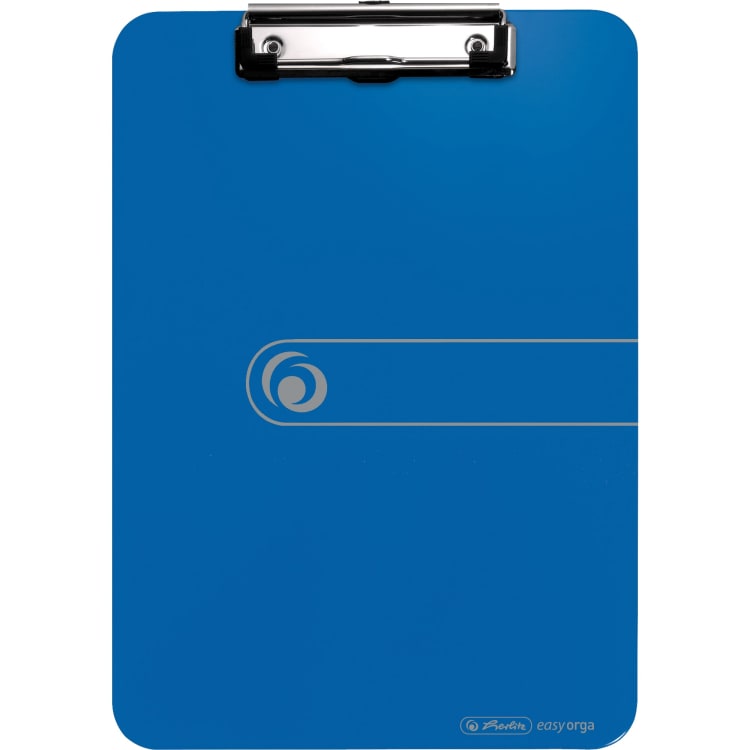 Herlitz clipboard A4 PS opaque blue