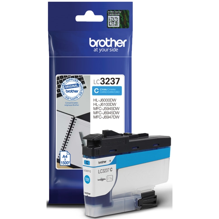 Brother ink cartridge LC3237C cyan