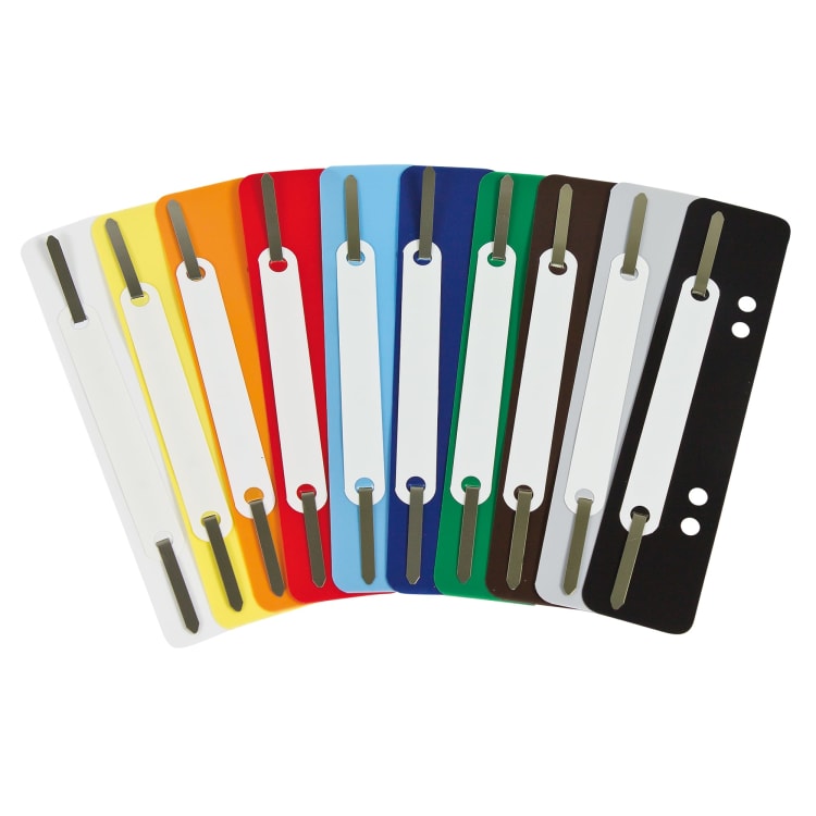 Soennecken filing strip short plastic cover strip 250 pieces