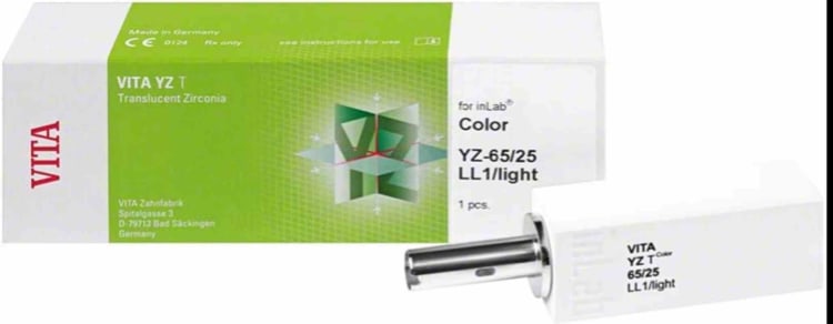 YZ TCol. f. inLab LL1/light YZ-65/25
