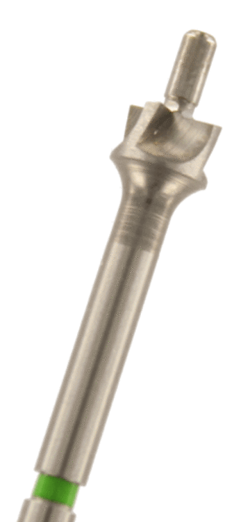 Planfräser für Titan Gewindestifte grün (1 Packung á 3 Stück)