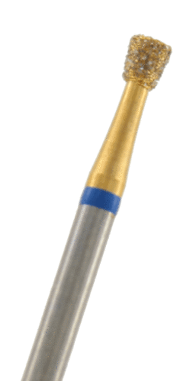 ZD-Diamant umgek. Kegel Körnung: Blau (standard, 1 Packung á 5 Stück)