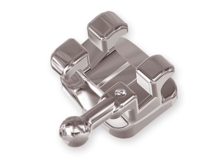 SilverMotion®-S MIM bracket .018 Roth 10/PK, cuspid right with hook 13